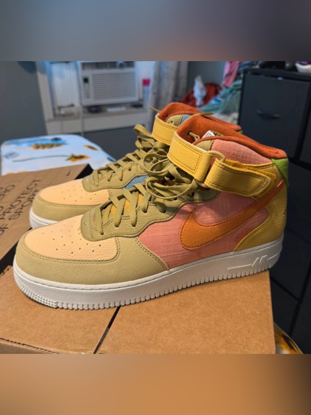 Nike Air Force 1 Mid '07 LV8 Next Nature Sun Club DQ4530-800